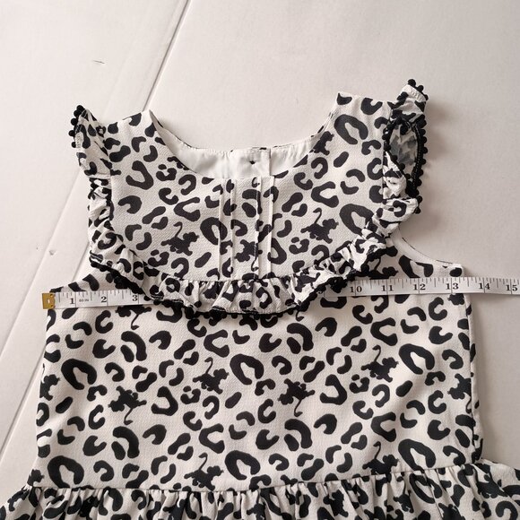 Disney Pippa & Julie Lion King Black and White Dress Girl's Size 6X - Picture 10 of 13